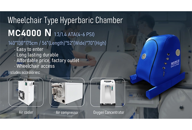 sitting type inflatable hyperbaric chamber 
